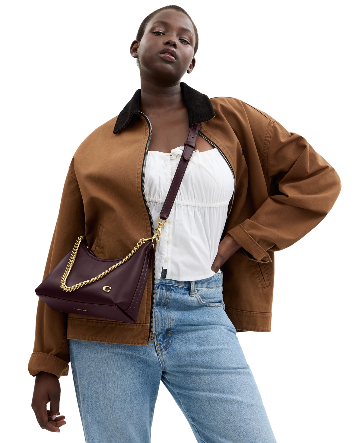 Coach Juliet Small Leather Shoulder Bag