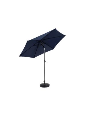 9FT Navy Blue Patio Umbrella with Tilt and Crank