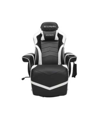 1Pc 135° Recline, Footrest, Cup Holder, Side Pouch, Swivel Base, Reclining Gaming Chair