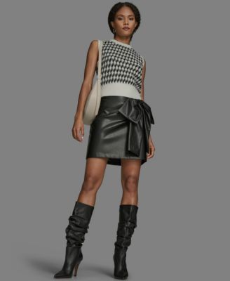 Women's Diamond Crewneck Sweater Vest