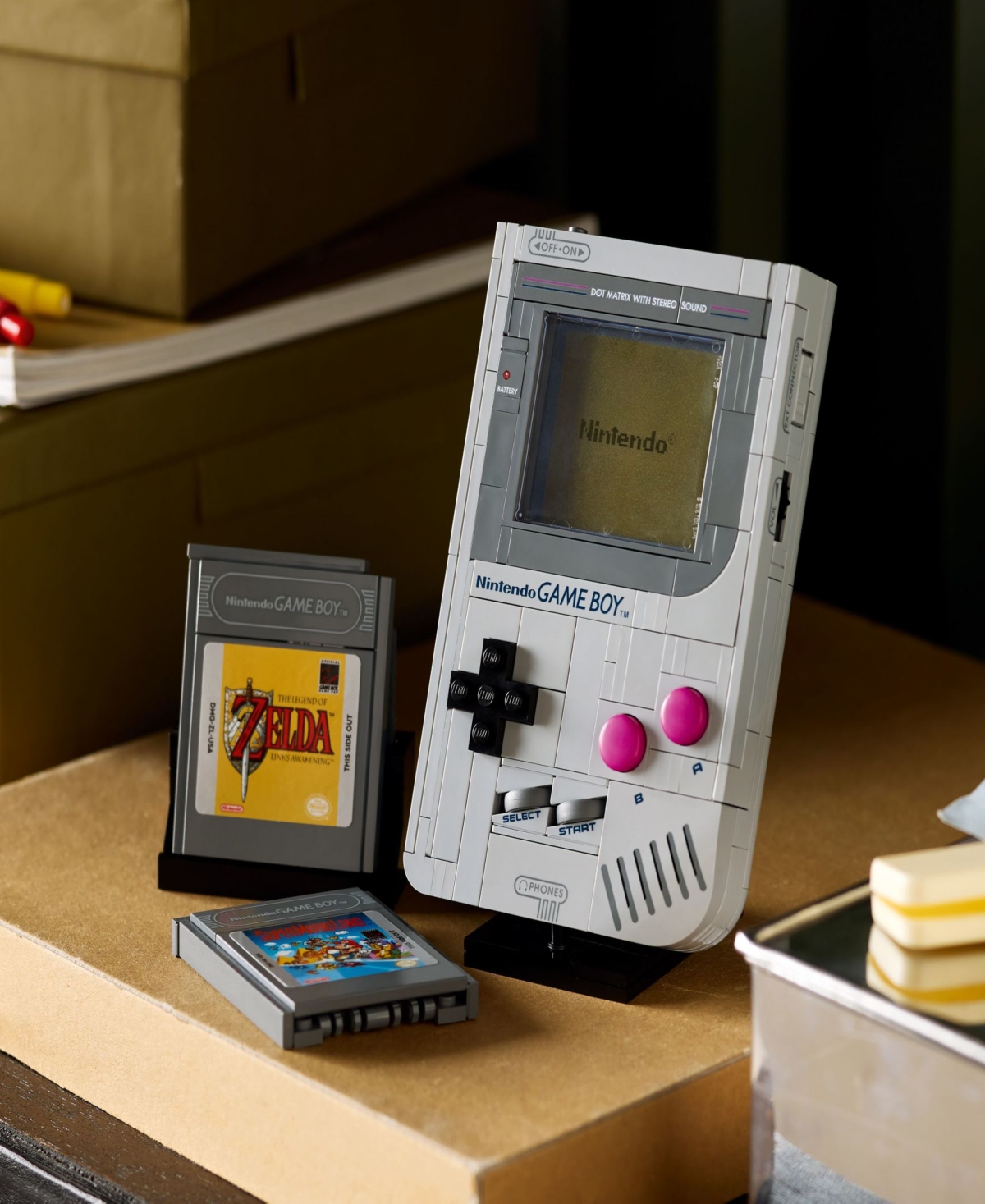 Lego Game Boy Building Set For Adults, Ages 18+ 72046, 421 Pieces In Black