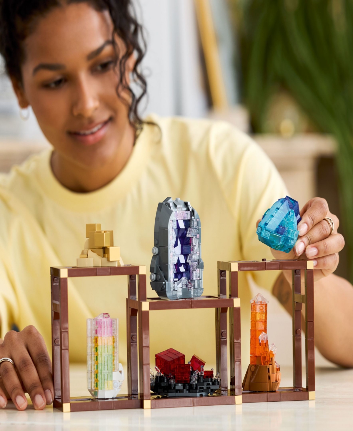 Lego Ideas Mineral Collection Building Set for Adults 21362, 880 Pieces