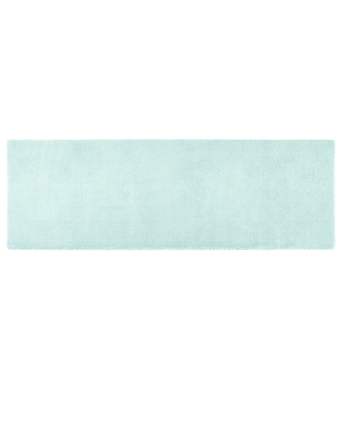 Madison Park Signature Marshmallow Bath Rug, 24" X 72" In Green