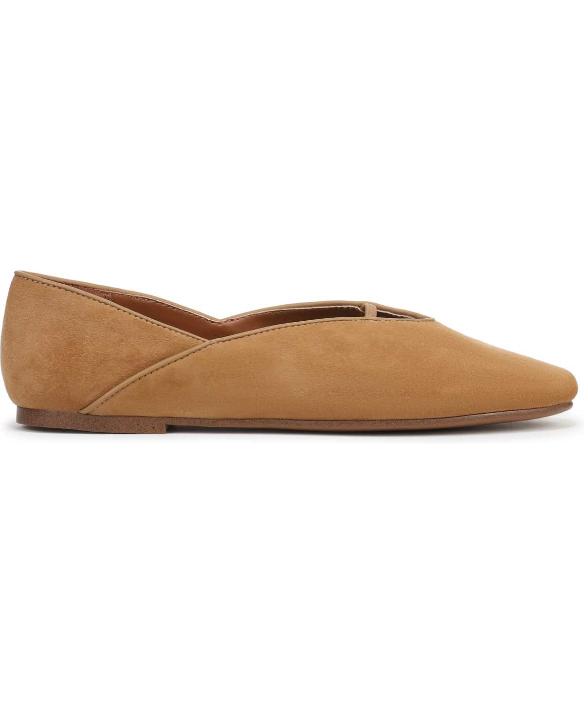 Franco Sarto Women's Brayten Round Toe Ballerina Flats In Brown