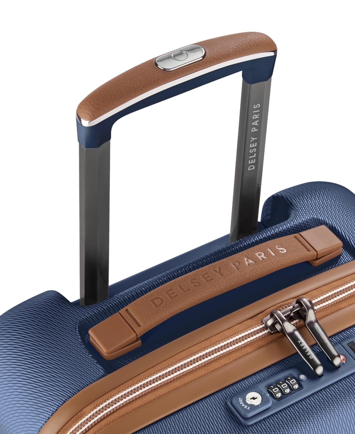 Delsey Paris Chatelet Air 2.0 Large Carry-on Spinner In Blue