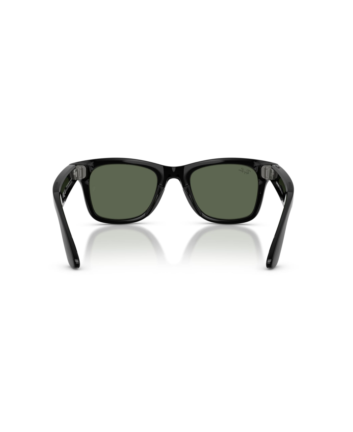 Ray Ban Unisex Ai Meta Gen2 Wayfarer Sunglasses, Rw4012 In Black