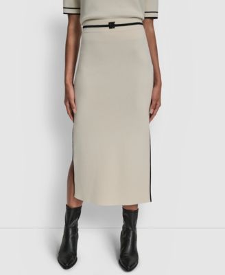 Women's Color Block Maxi Skirt