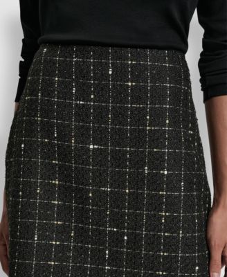 Women's Back Darts Mini Skirt