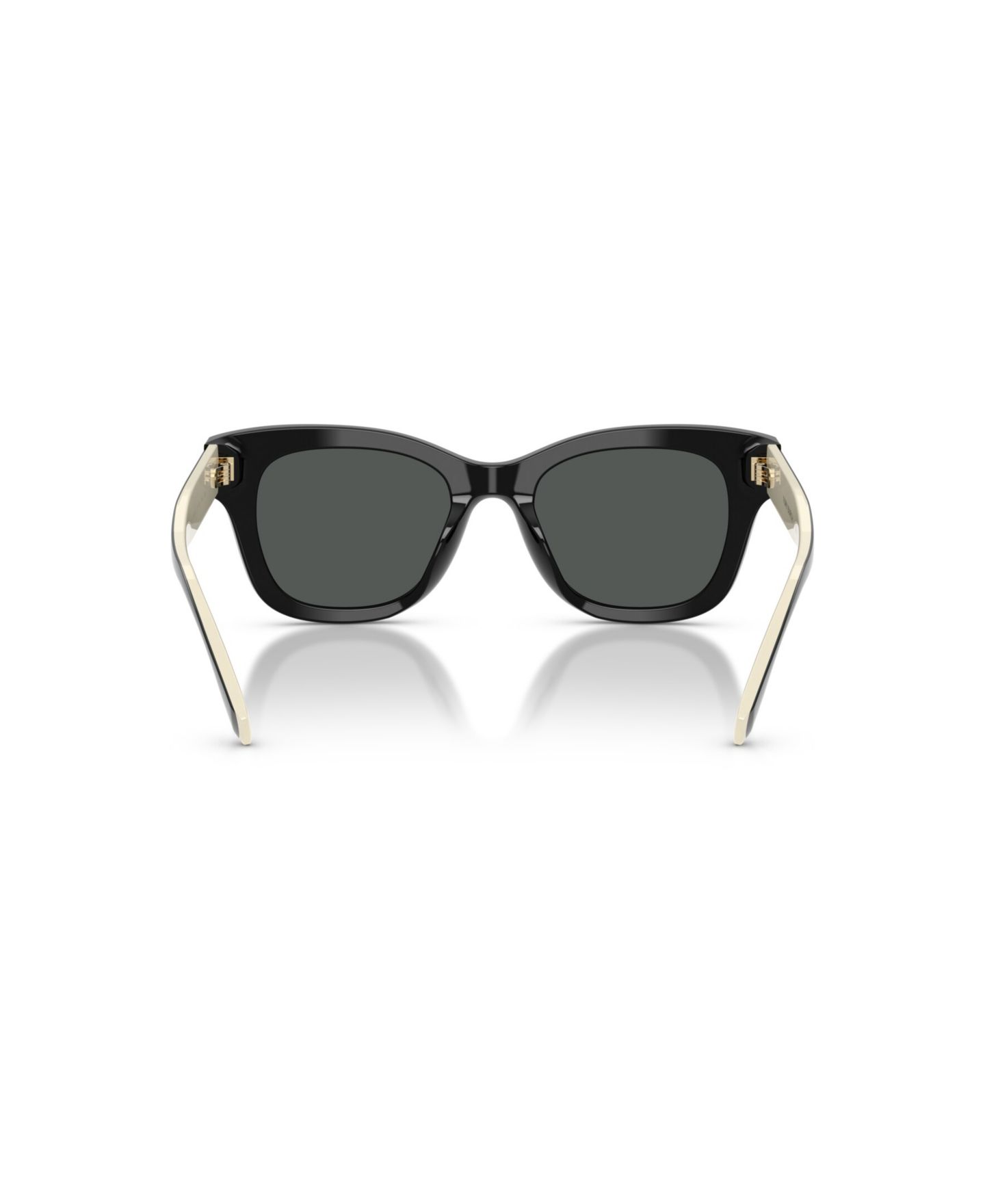 Женские солнцезащитные очки Tory Burch Square Sunglasses, TY7225U, цвет: Чёрный — фото 4
