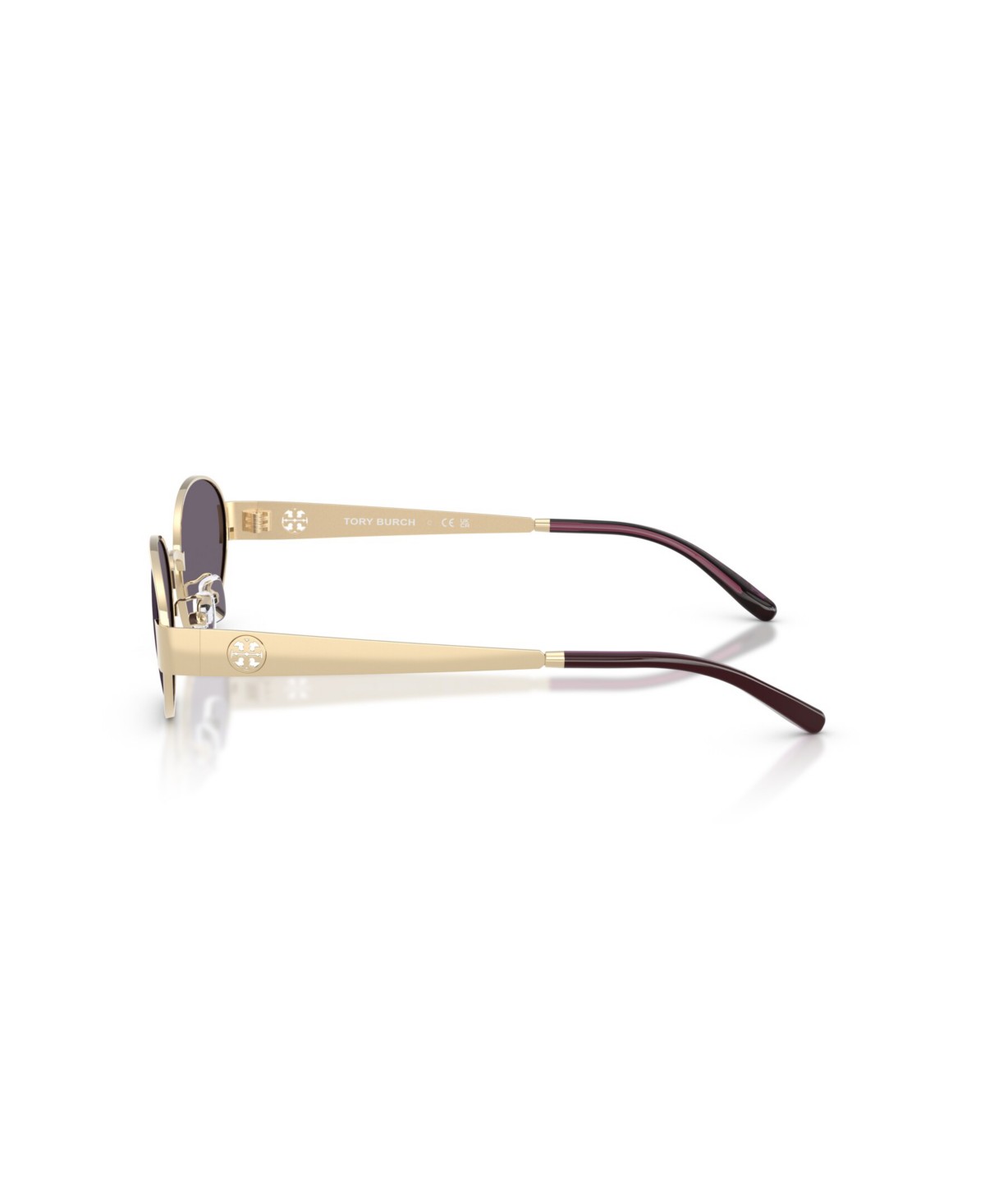 Женские солнцезащитные очки Tory Burch Women's Oval Sunglasses, TY6116 — фото 4