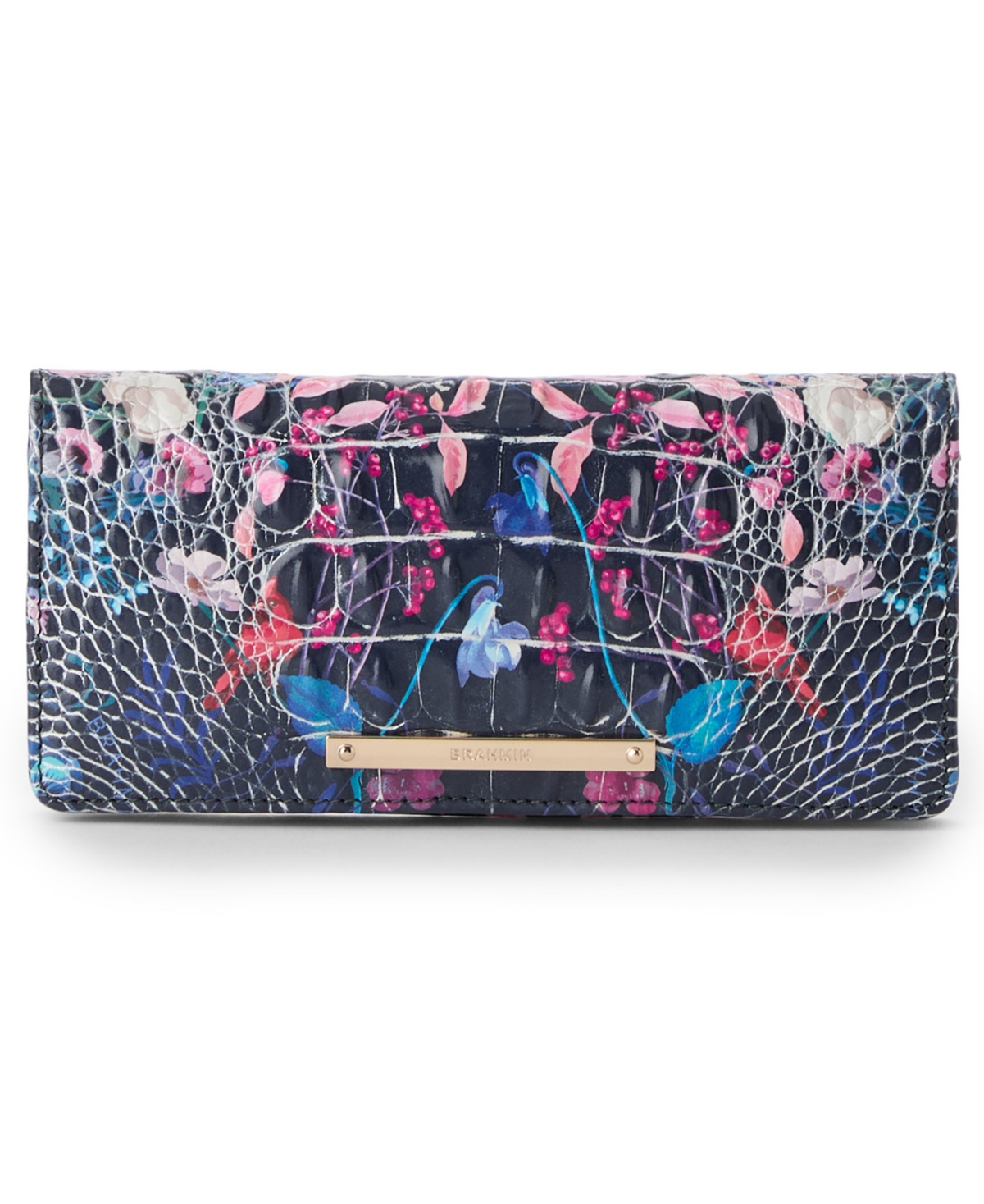 Brahmin Ady Melbourne Embossed Leather Wallet