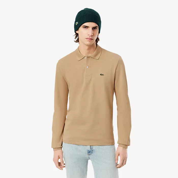 Men's Classic Fit Long-Sleeve Polo Shirt - thumbnail 7