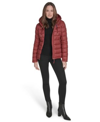 Women's Packable Hooded Puffer Jacket