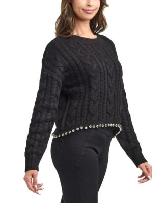 Women's Crew Neck Pull-On Sweater