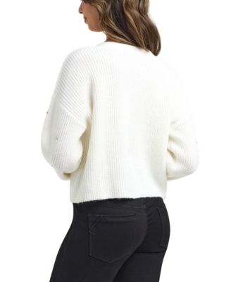Women's V-Neck Cardigan Sweater