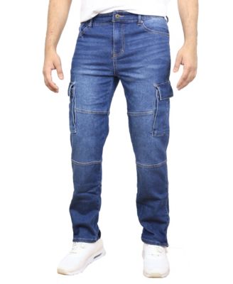 Men's Stretch Cargo Pocket Jeans