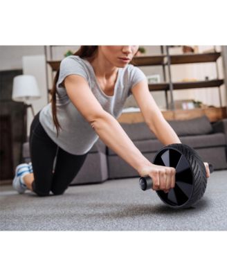 Exercise Fitness Abdominal Core Toner Workout Single Ab Roller Wheel