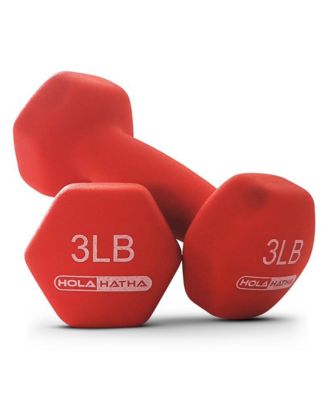 3, 5, and 8 Pound Dumbbell Hand Weight Set with Storage Rack, Multi