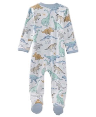 Baby Boys Scout 2-Way Zip Footed Sleep and Play Coveralls