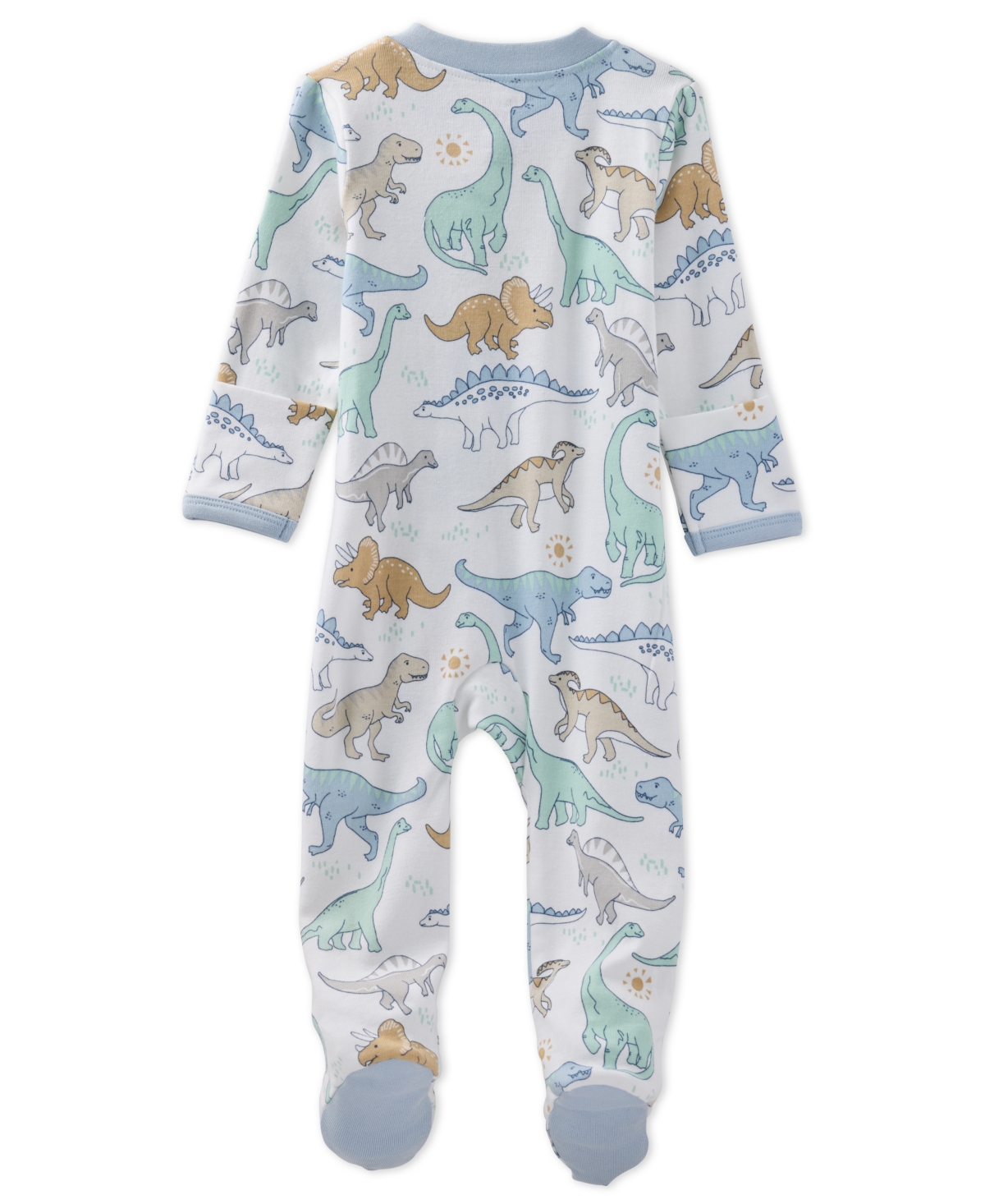 Butterblu Baby Scout Sleep And Play Bodysuit In Multi