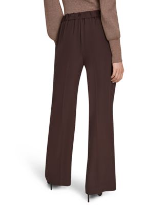 Women's Mid Rise Wide Leg Trousers
