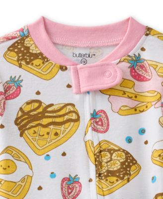 Baby Girls Cruz Cotton Snug-Fit Footed Pajamas