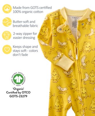 Baby Boys Cruz Cotton Snug-Fit Footed Pajamas