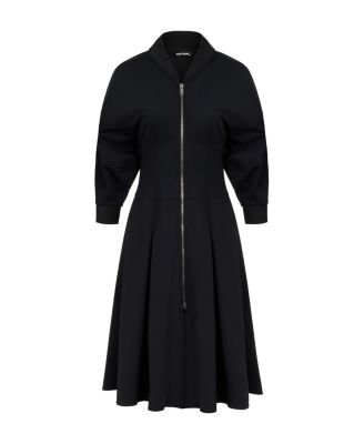 Women's Midi Zipper Dress