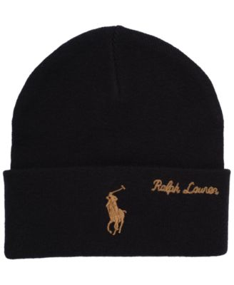 Men's Scripted Pony Knit Beanie