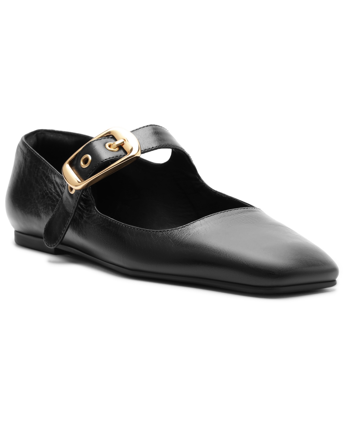 Arezzo Elena Ballet Flat In Black