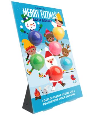 6-Pc. Merry Fizzmas Bath Bomb Set, 5 oz.