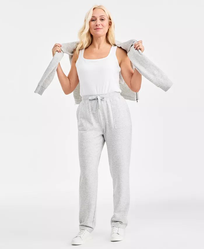Petite Luxsoft Fleece Pants - thumbnail 4