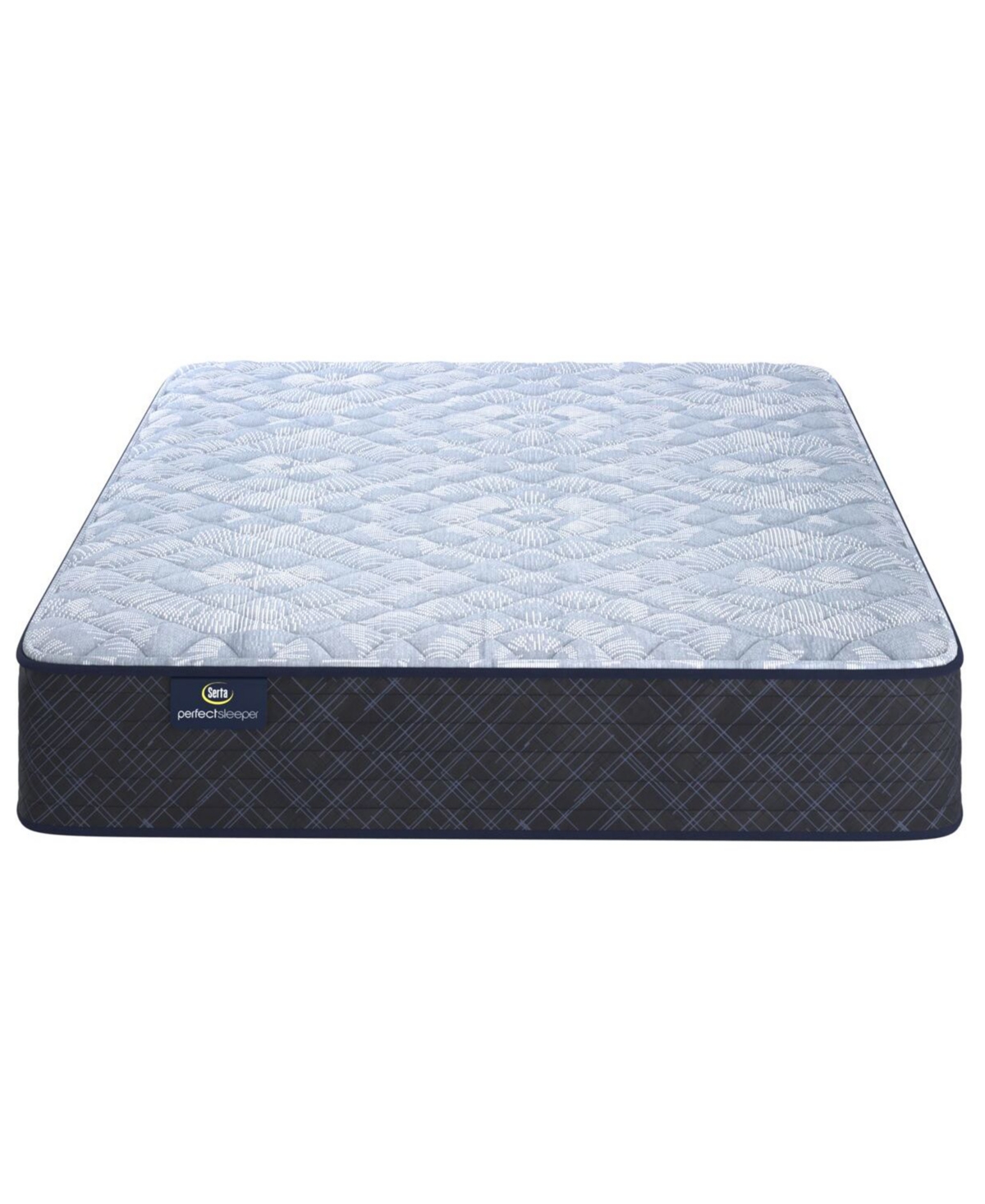 Serta Perfect Sleeper Iceland Poppy 12" Firm Tight Top Mattress Set, Twin In Transparent
