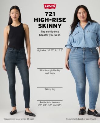 Women's 721 High-Rise Stretch Skinny Jeans