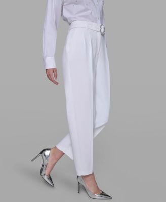 Women's Embellished Belt Pants