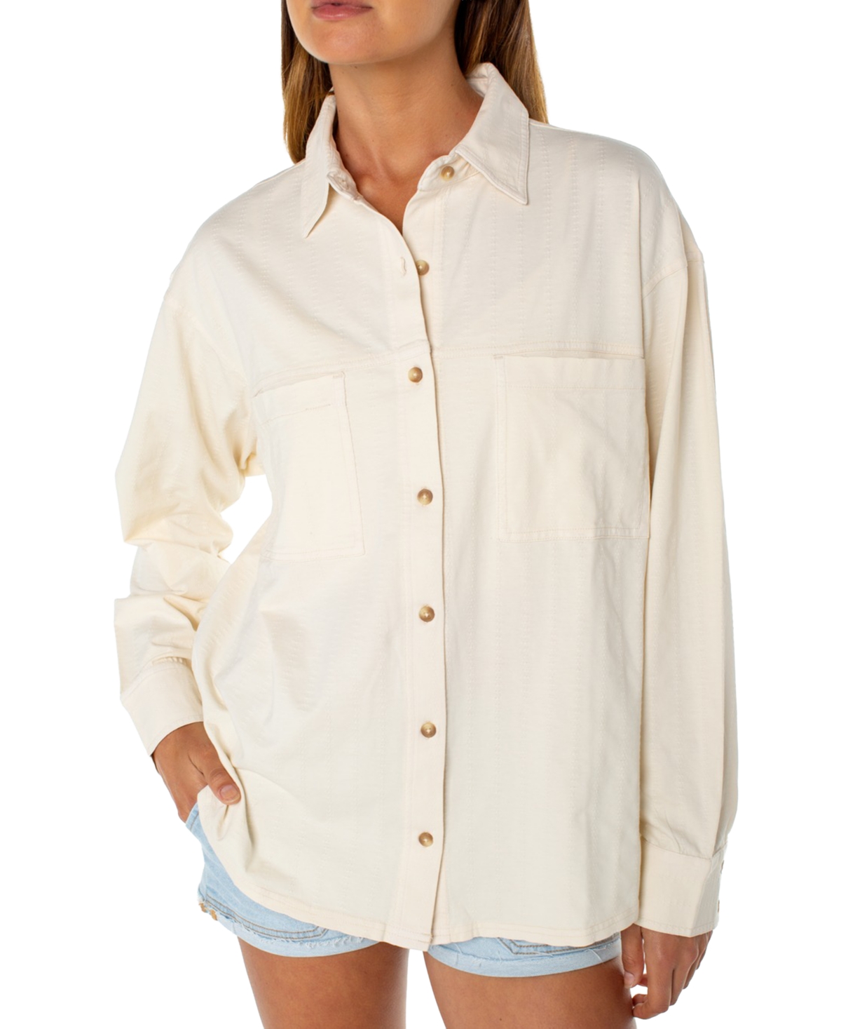 Roxy Women's Sandpiper Button-up Shirt In White