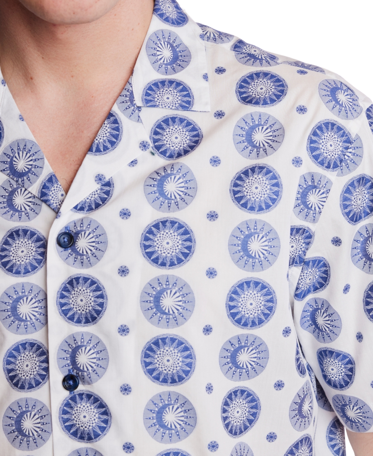 Paisley & Gray Men's Patterned Short Sleeve Shirt In Multi