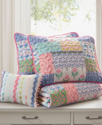 Nellie Patchwork 4-Pc. Quilt Set, Full/Queen