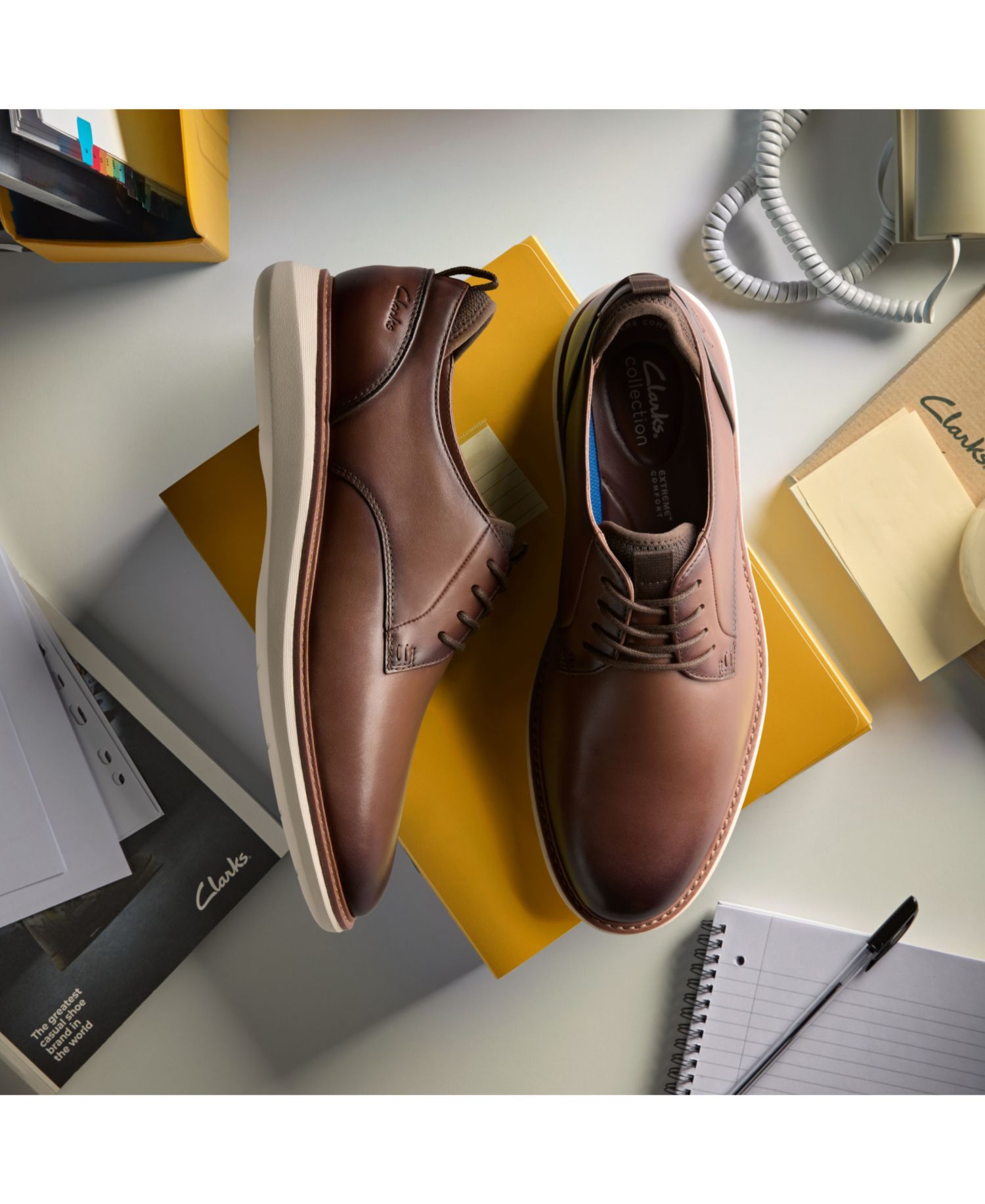 Коллекция мужской повседневной обуви Brantin Plain Toe под платье