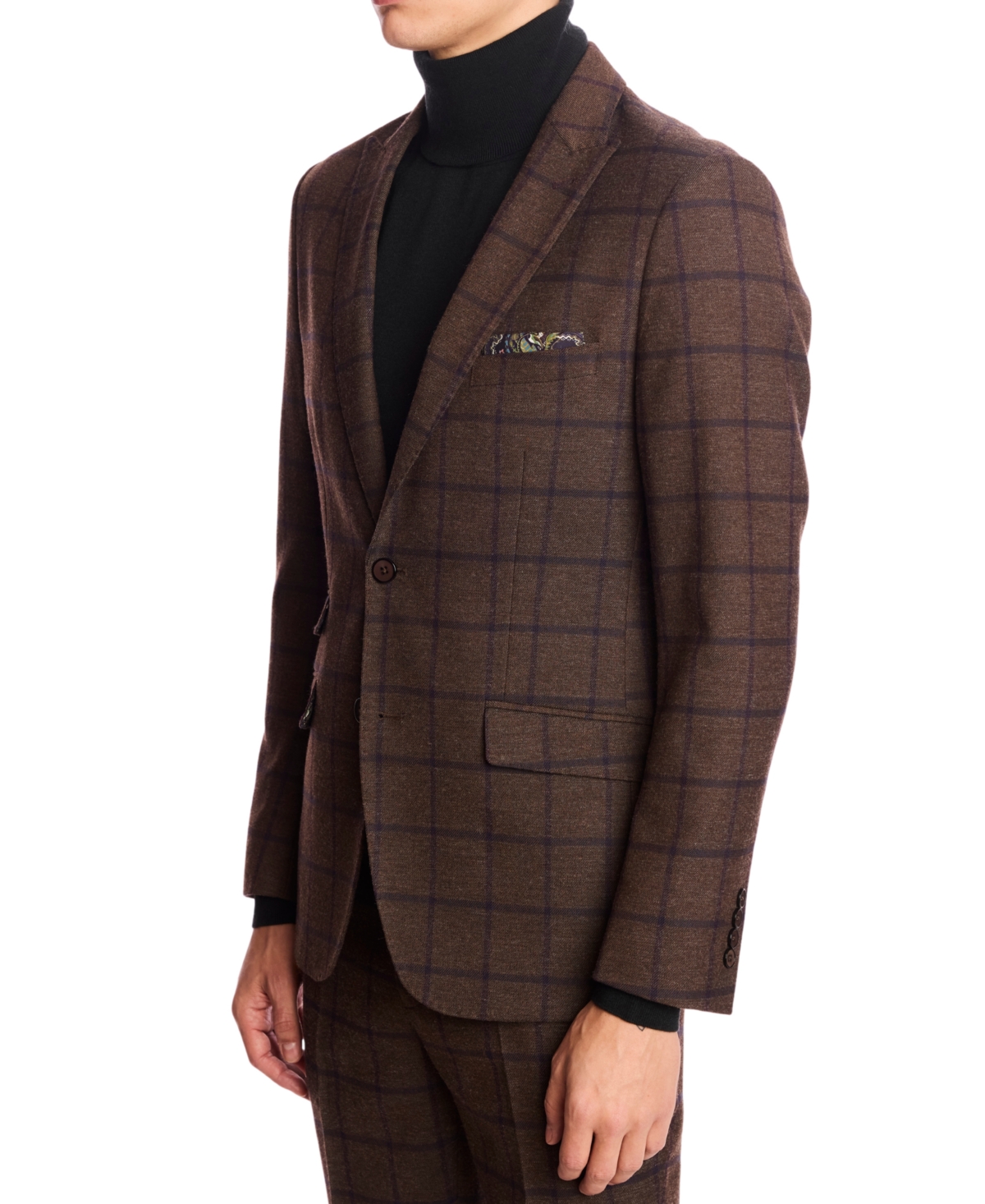 Paisley & Gray Ashton Peak Jacket In Brown