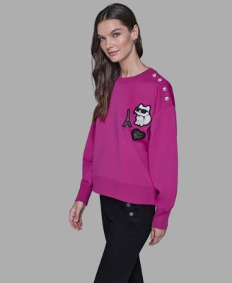 Women's Choupette Patch Detail Sweatshirt