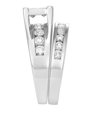 Diamond Bridal Set (2 ct. t.w.) in 14K White Gold