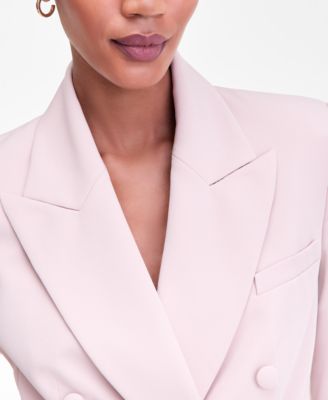 Women's Peak-Lapel Double-Breasted Blazer, Macy's Exclusive