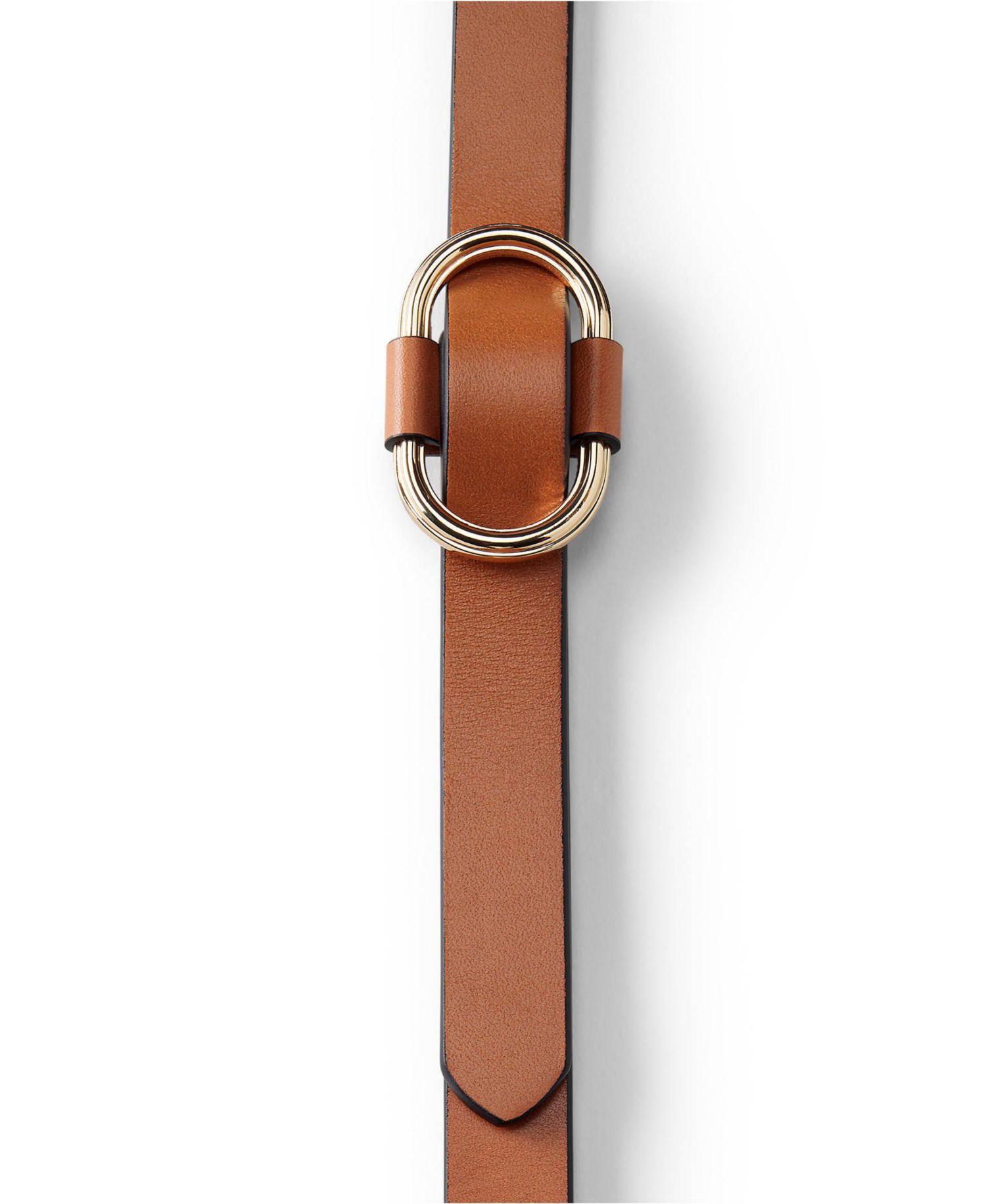 Women's Adjustable Skinny Leather Belt