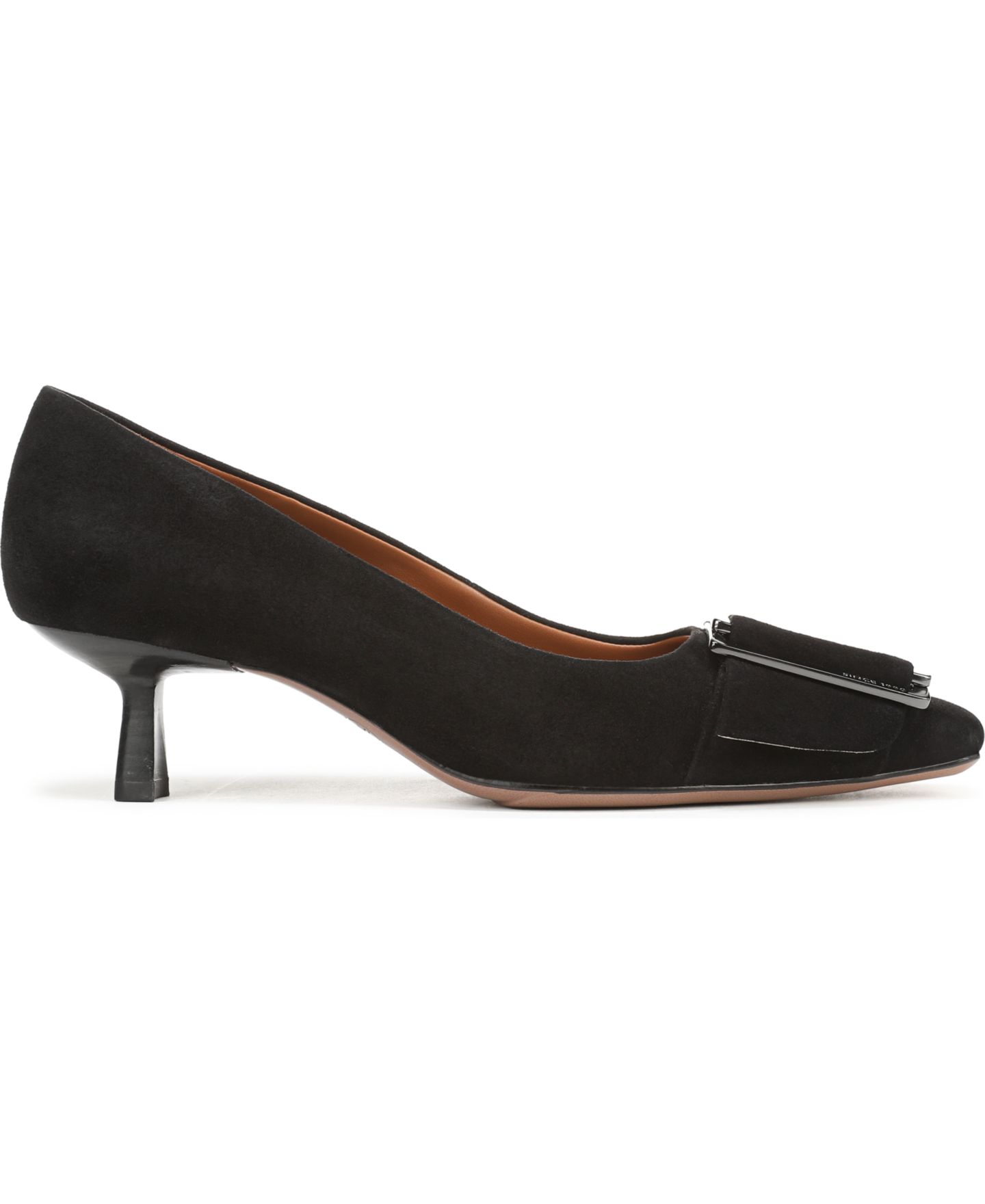 Женские туфли Franco Sarto Rainey Snip Toe Pump, цвет: Чёрный замшевый — фото 2