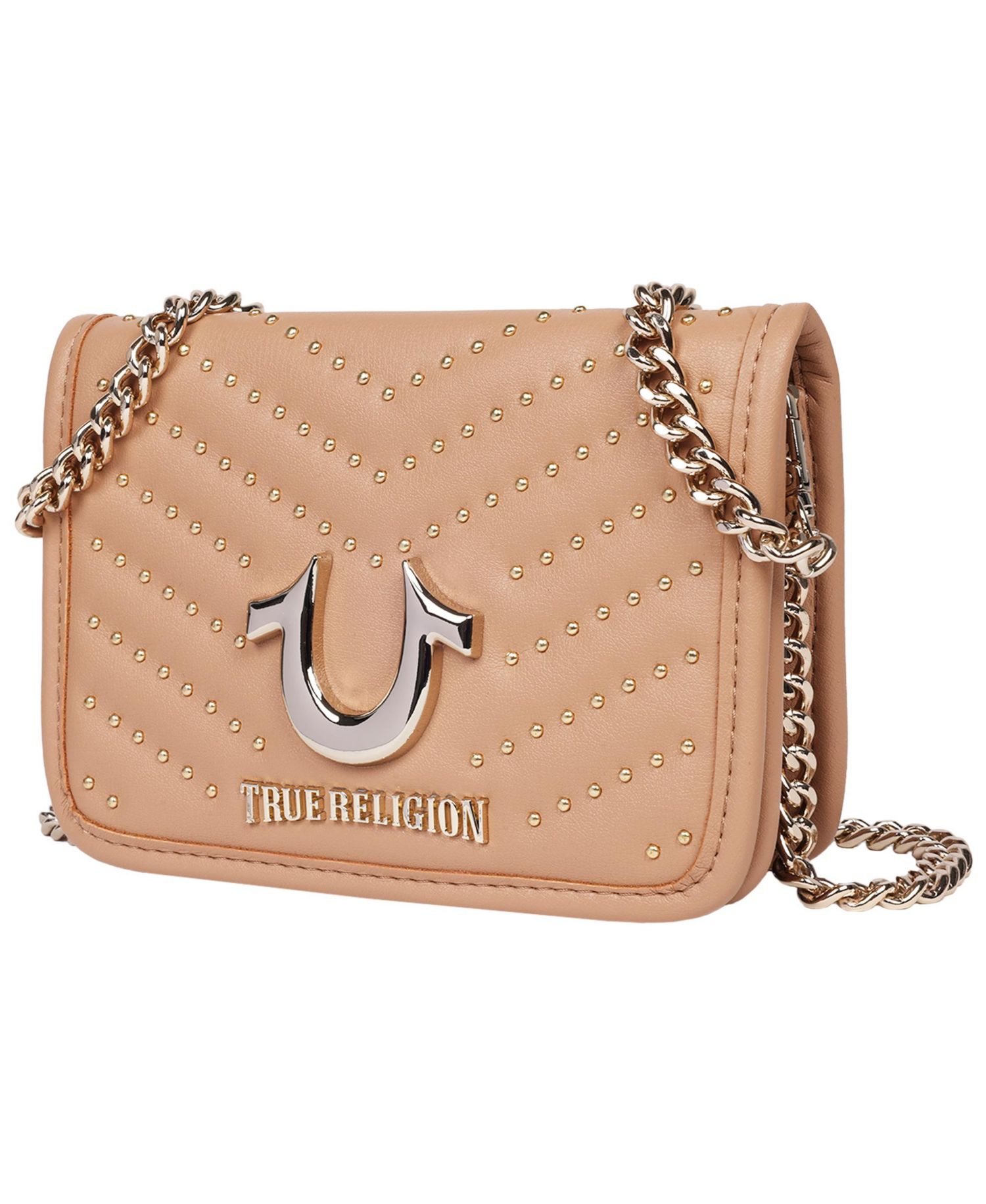 Horseshoe Multi Stud Flap Crossbody