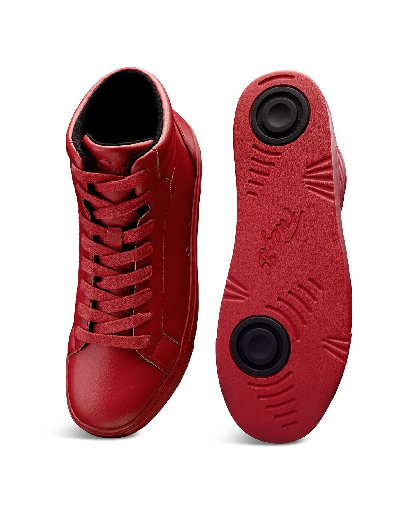 Женские кроссовки Fuego Red High-top, цвет: Красный — фото 3