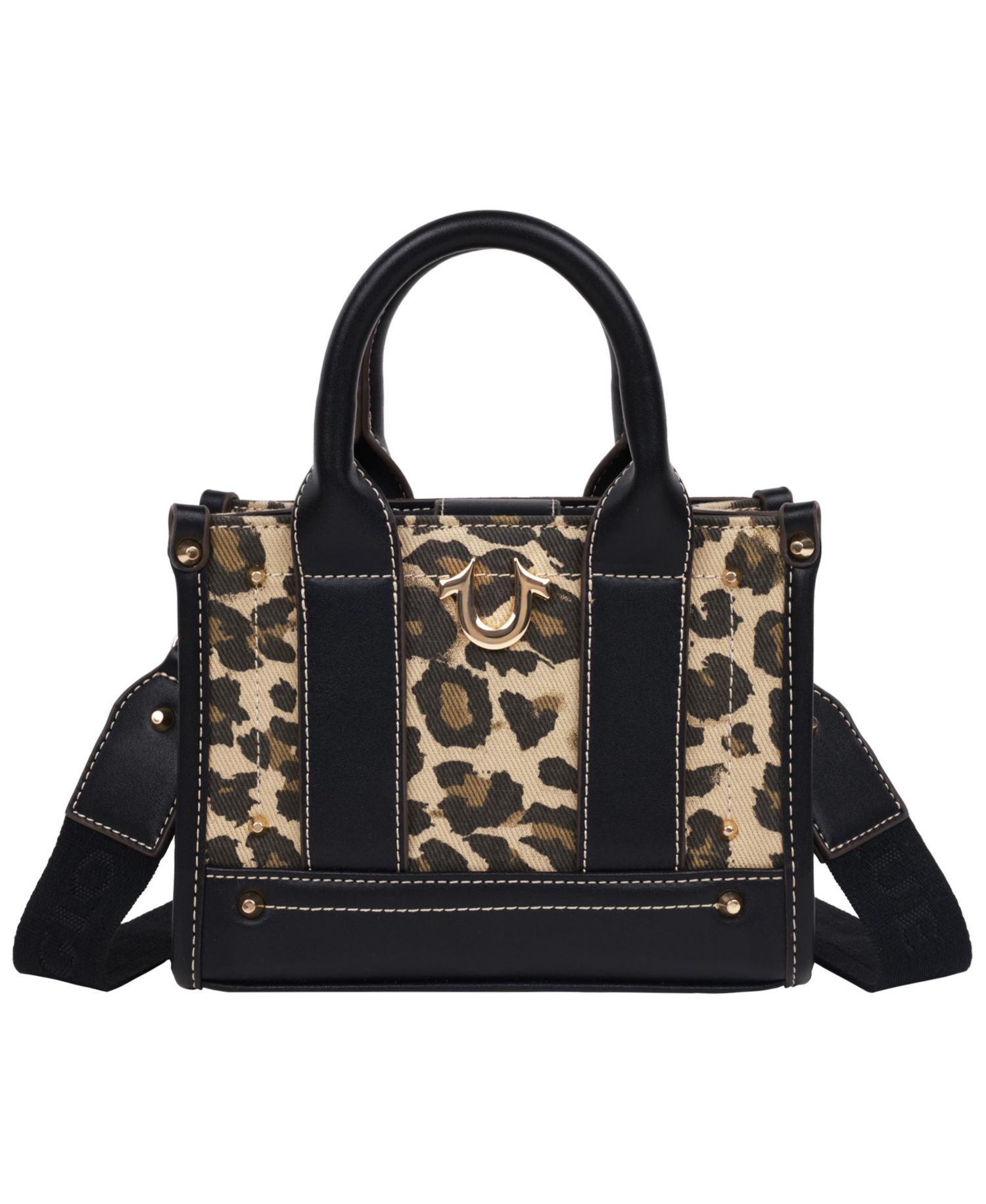 Leopard/PU Mini Tote