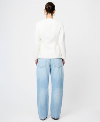 Women's Textured Long Sleeve Jacket