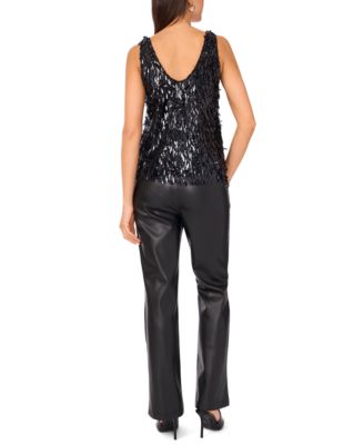 Women's V-Neck Boxy Tank Top